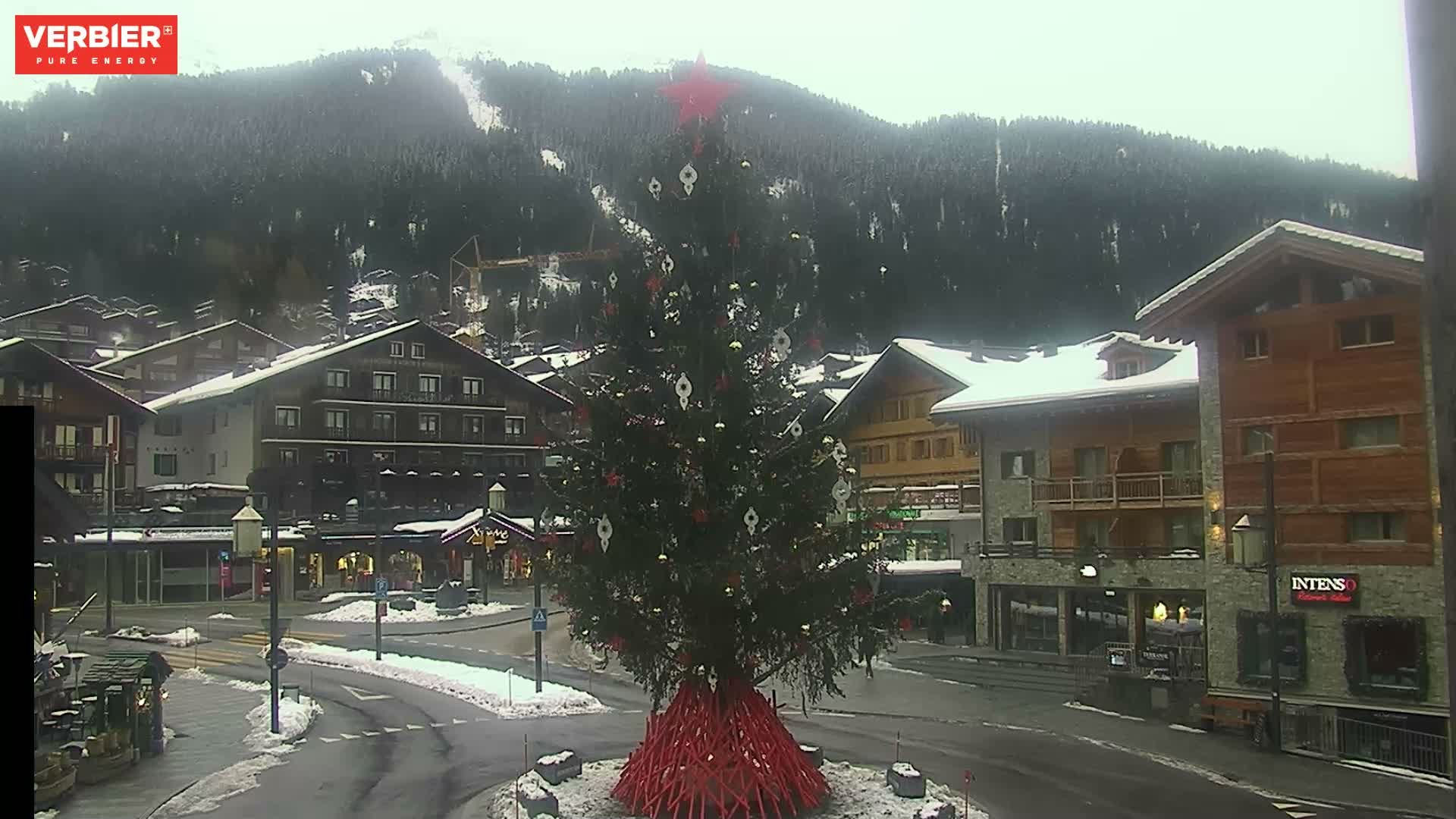 Verbier Ski Village  Center Live Cam - Val de Bagnes, Valais, Switzerland