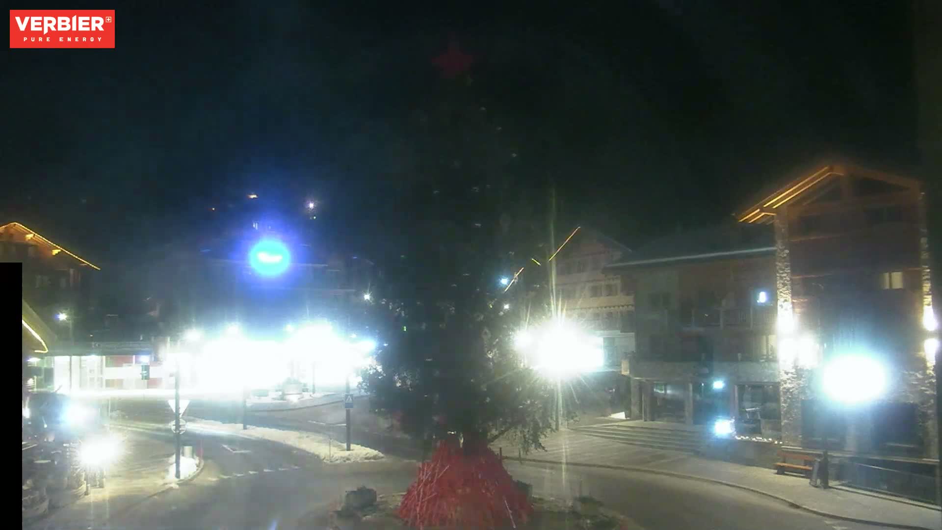 Verbier Ski Village  Center Live Cam - Val de Bagnes, Valais, Switzerland