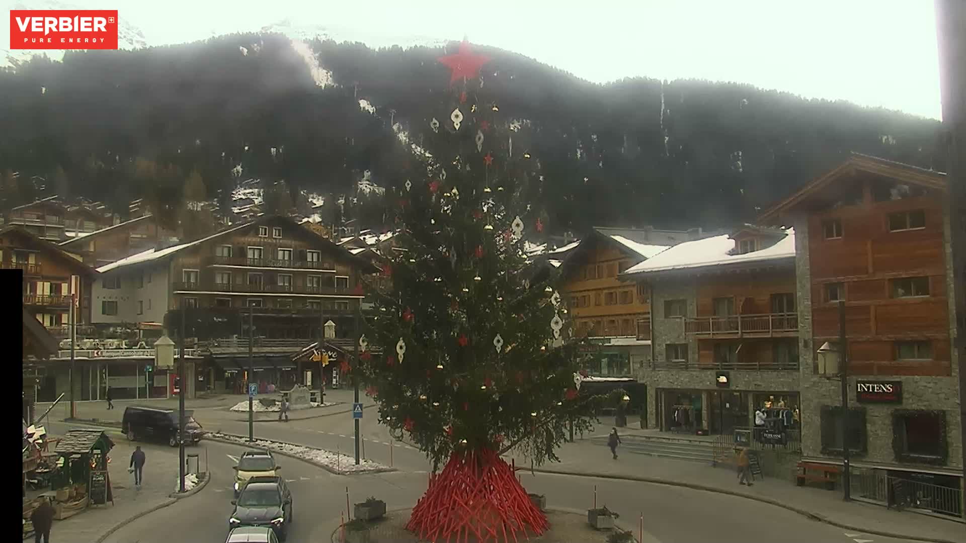 Verbier Ski Village  Center Live Cam - Val de Bagnes, Valais, Switzerland
