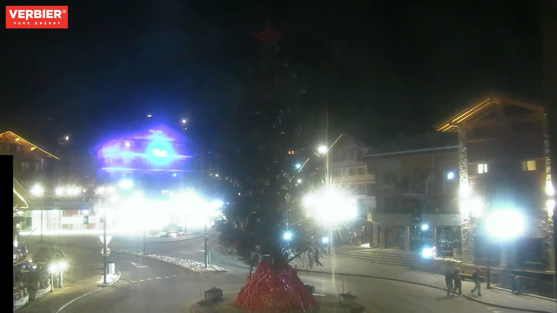 Verbier Ski Village  Center Live Cam - Val de Bagnes, Valais, Switzerland