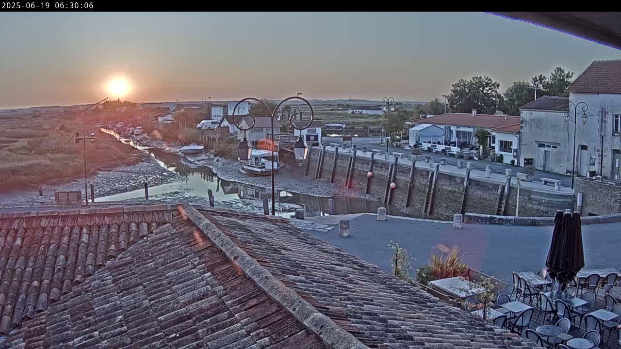 Mornac-sur-Seudre Village Live Cam - Rochefort, Charente-Maritime, Nouvelle-Aquitaine, France