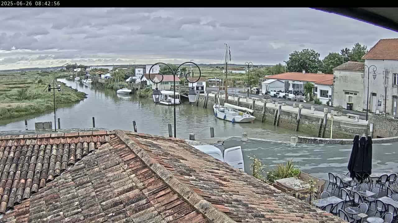 Mornac-sur-Seudre Village Live Cam - Rochefort, Charente-Maritime, Nouvelle-Aquitaine, France