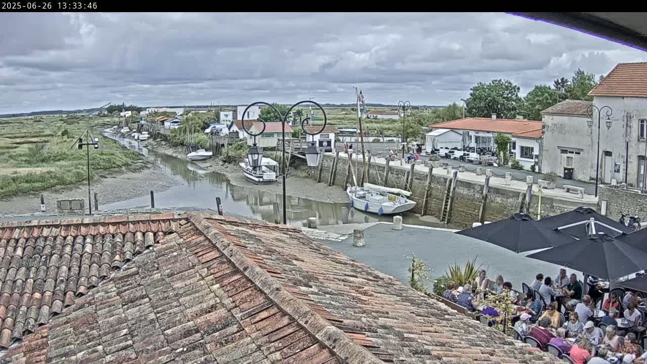Mornac-sur-Seudre Village Live Cam - Rochefort, Charente-Maritime, Nouvelle-Aquitaine, France