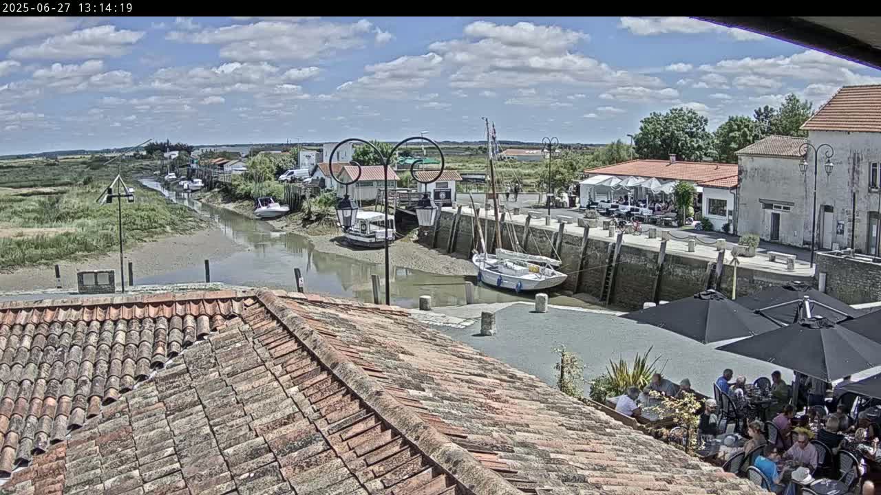 Mornac-sur-Seudre Village Live Cam - Rochefort, Charente-Maritime, Nouvelle-Aquitaine, France