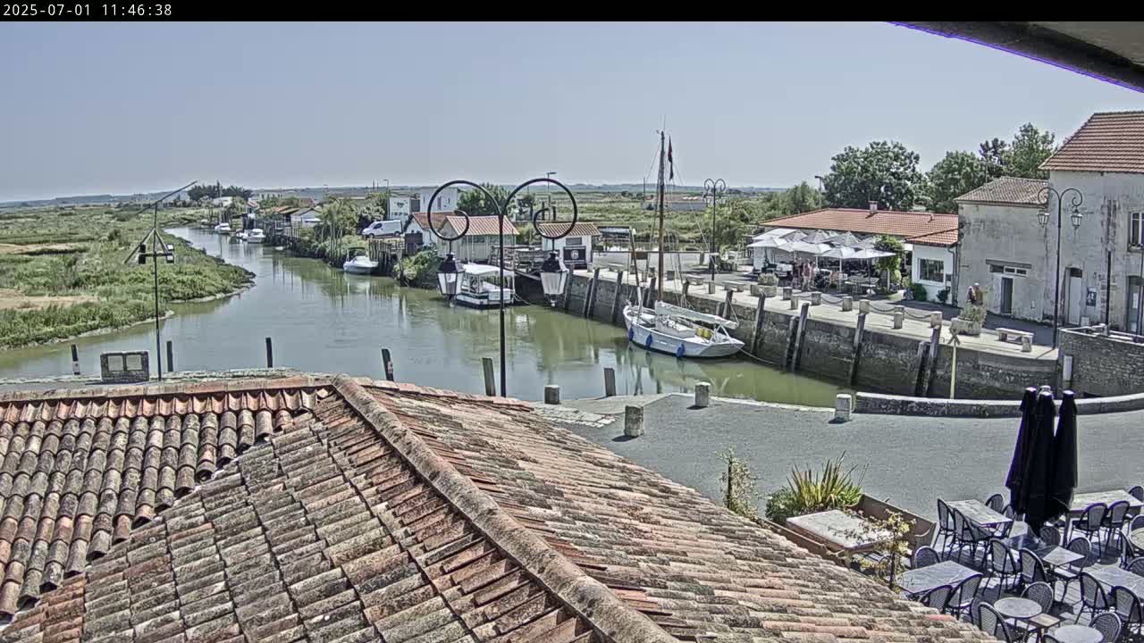 Mornac-sur-Seudre Village Live Cam - Rochefort, Charente-Maritime, Nouvelle-Aquitaine, France