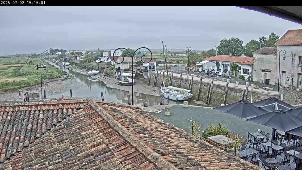 Mornac-sur-Seudre Village Live Cam - Rochefort, Charente-Maritime, Nouvelle-Aquitaine, France