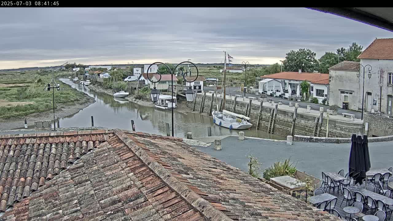 Mornac-sur-Seudre Village Live Cam - Rochefort, Charente-Maritime, Nouvelle-Aquitaine, France