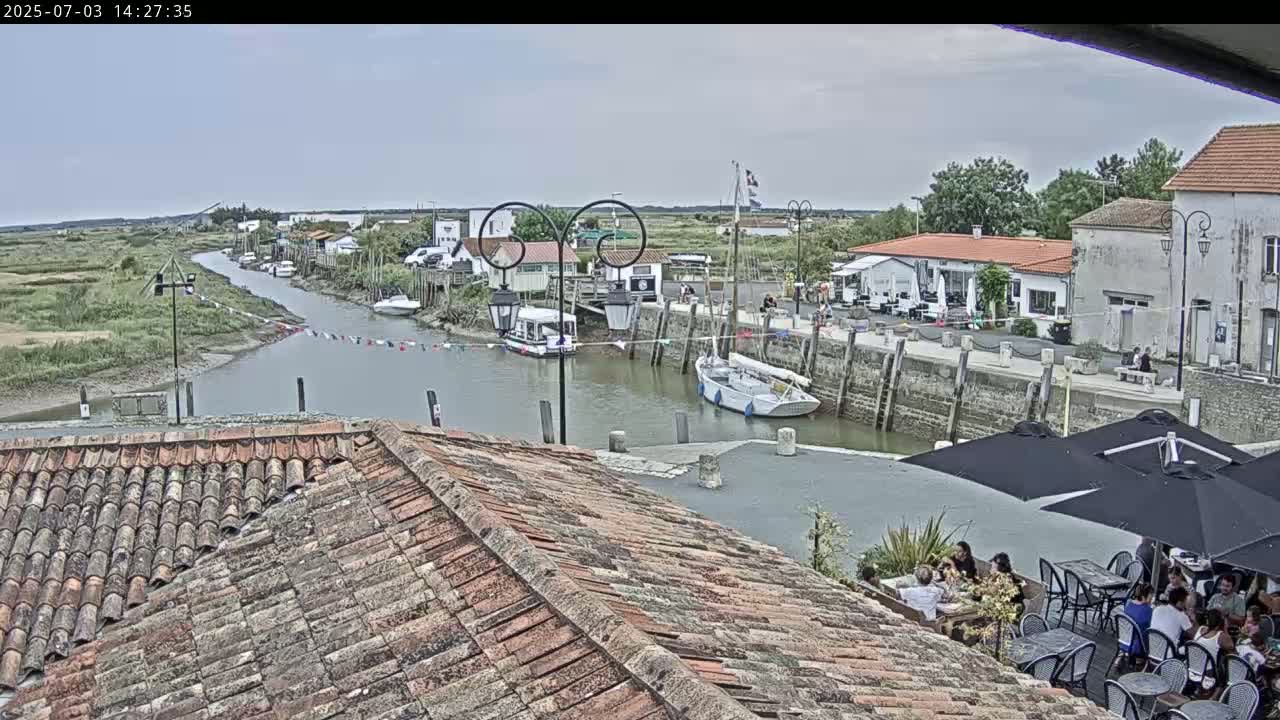 Mornac-sur-Seudre Village Live Cam - Rochefort, Charente-Maritime, Nouvelle-Aquitaine, France