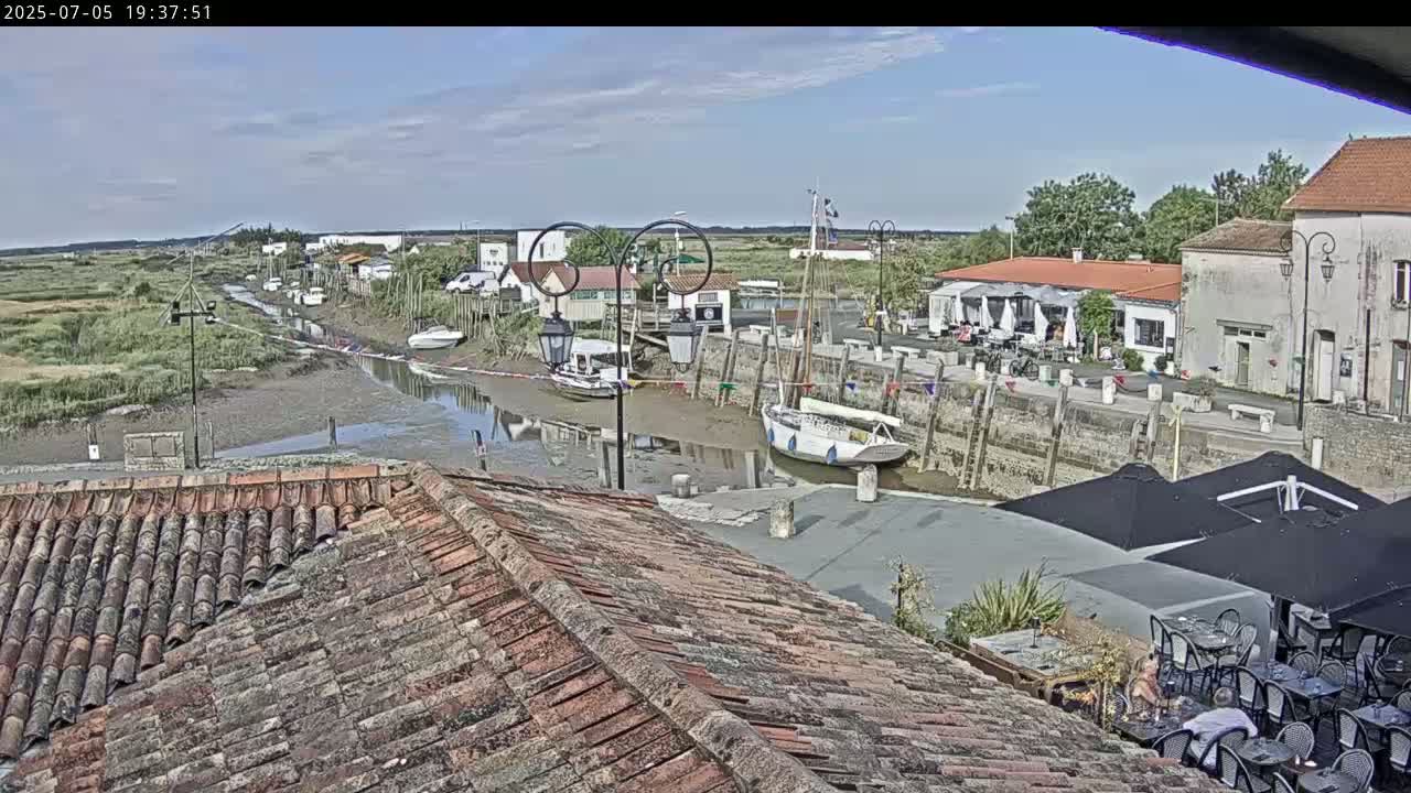 Mornac-sur-Seudre Village Live Cam - Rochefort, Charente-Maritime, Nouvelle-Aquitaine, France