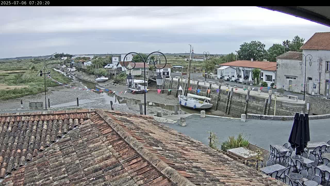 Mornac-sur-Seudre Village Live Cam - Rochefort, Charente-Maritime, Nouvelle-Aquitaine, France