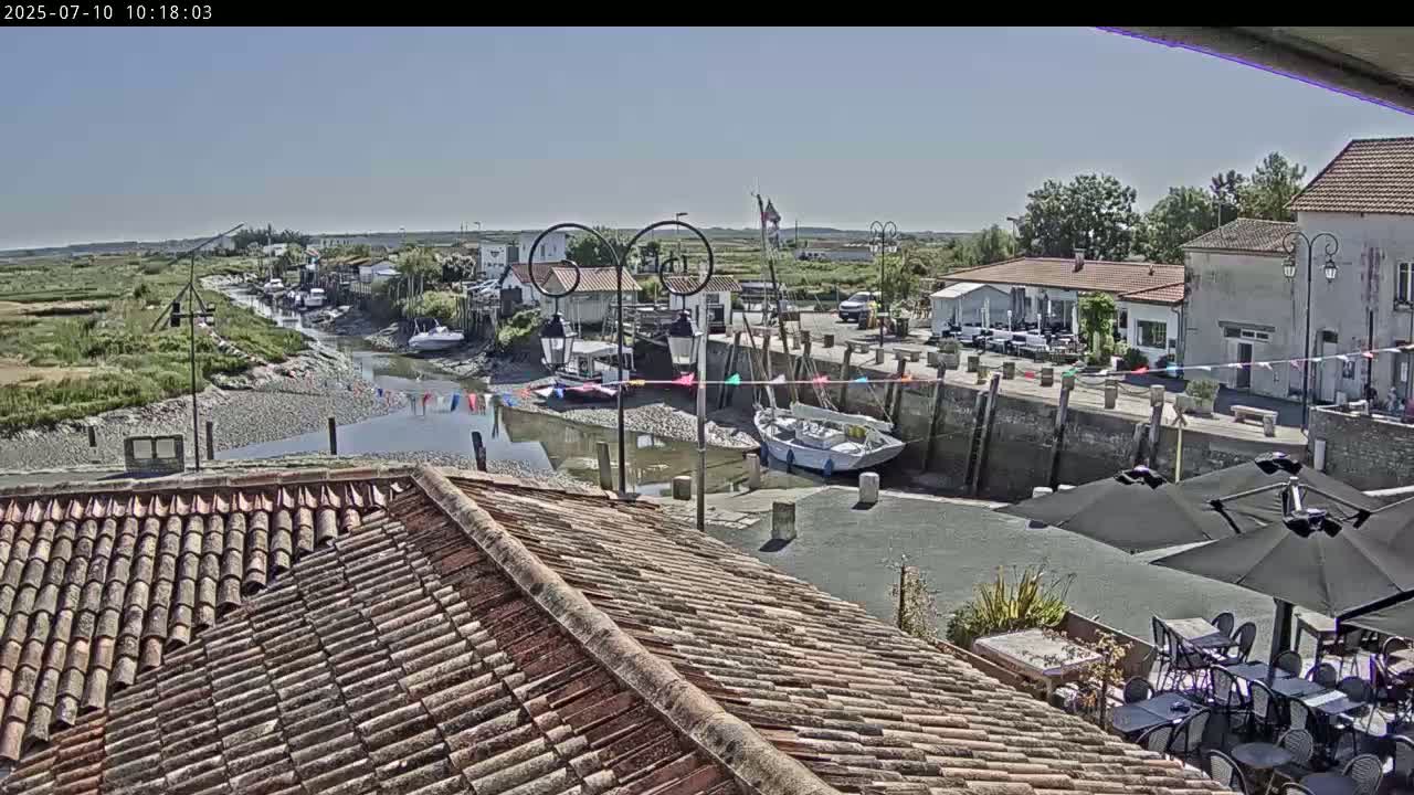 Mornac-sur-Seudre Village Live Cam - Rochefort, Charente-Maritime, Nouvelle-Aquitaine, France