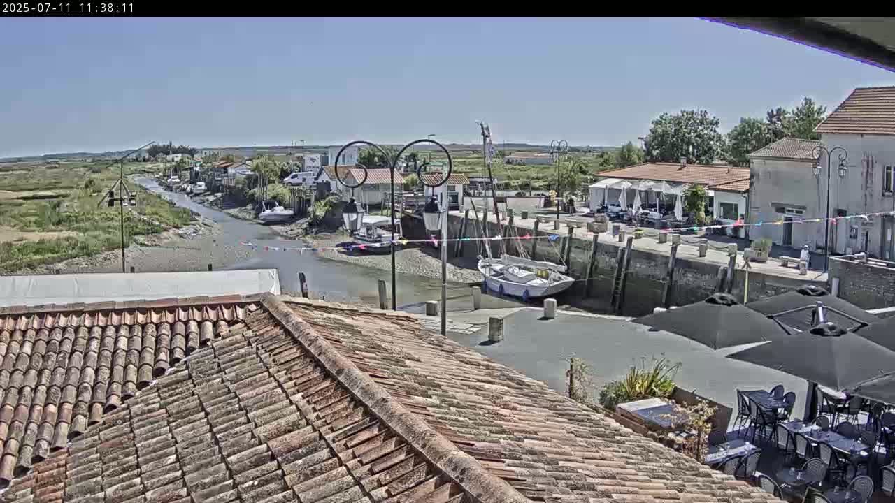 Mornac-sur-Seudre Village Live Cam - Rochefort, Charente-Maritime, Nouvelle-Aquitaine, France