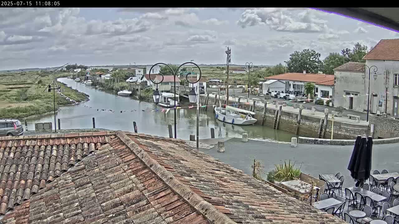 Mornac-sur-Seudre Village Live Cam - Rochefort, Charente-Maritime, Nouvelle-Aquitaine, France