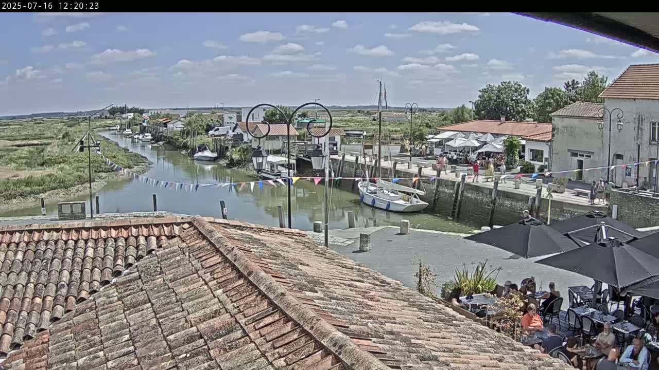 Mornac-sur-Seudre Village Live Cam - Rochefort, Charente-Maritime, Nouvelle-Aquitaine, France