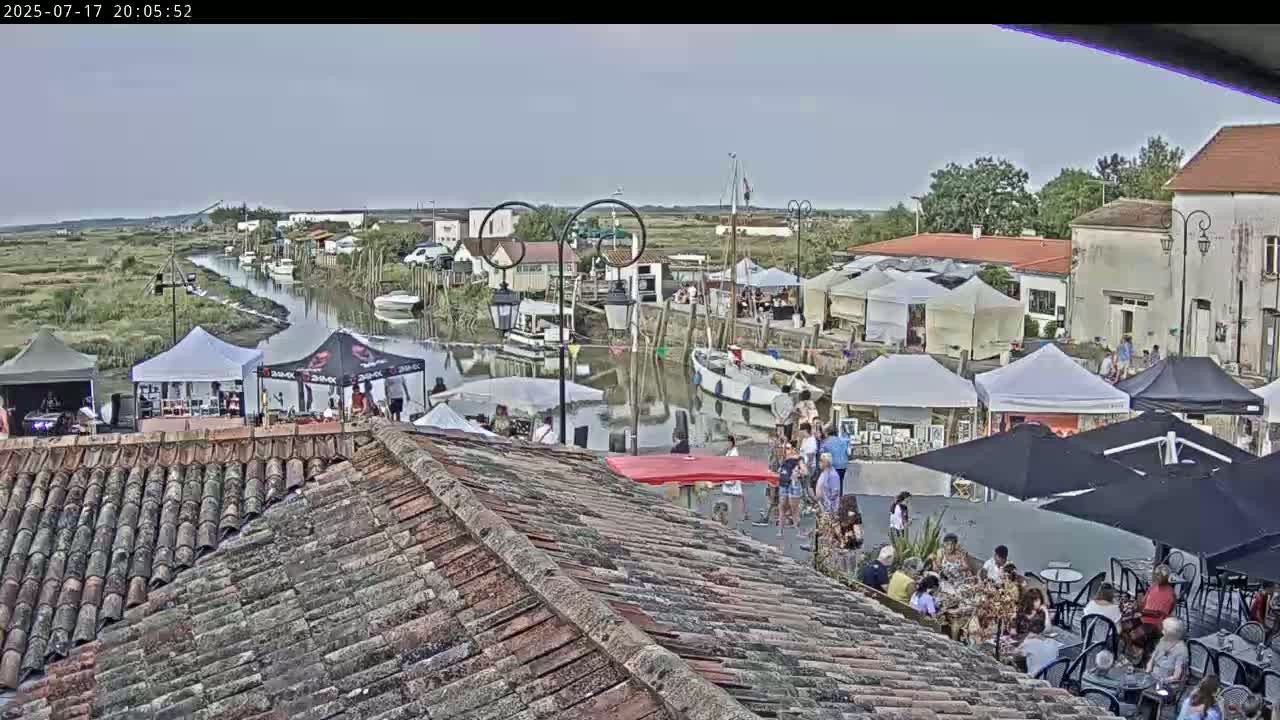 Mornac-sur-Seudre Village Live Cam - Rochefort, Charente-Maritime, Nouvelle-Aquitaine, France