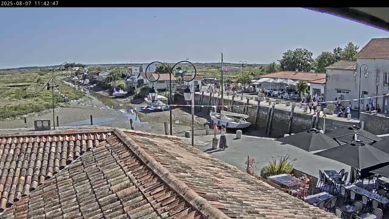 Mornac-sur-Seudre Village Live Cam - Rochefort, Charente-Maritime, Nouvelle-Aquitaine, France