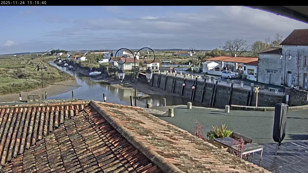 Mornac-sur-Seudre Village Live Cam - Rochefort, Charente-Maritime, Nouvelle-Aquitaine, France