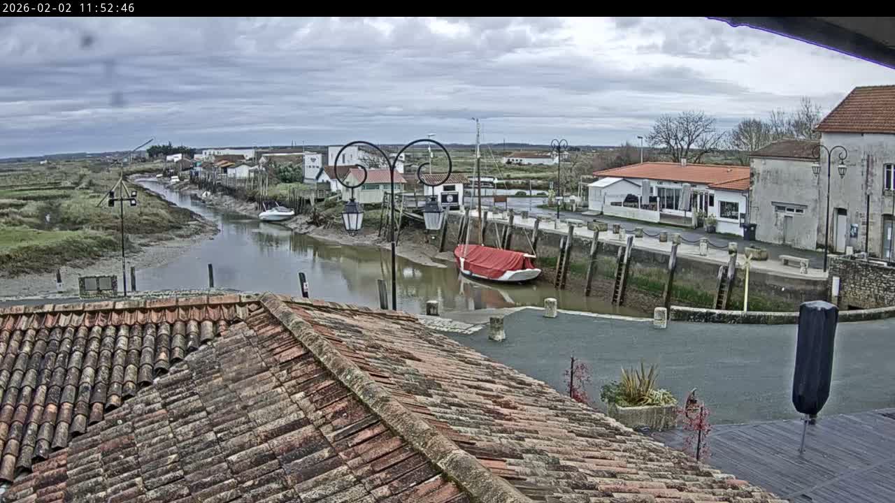 Mornac-sur-Seudre Village Live Cam - Rochefort, Charente-Maritime, Nouvelle-Aquitaine, France