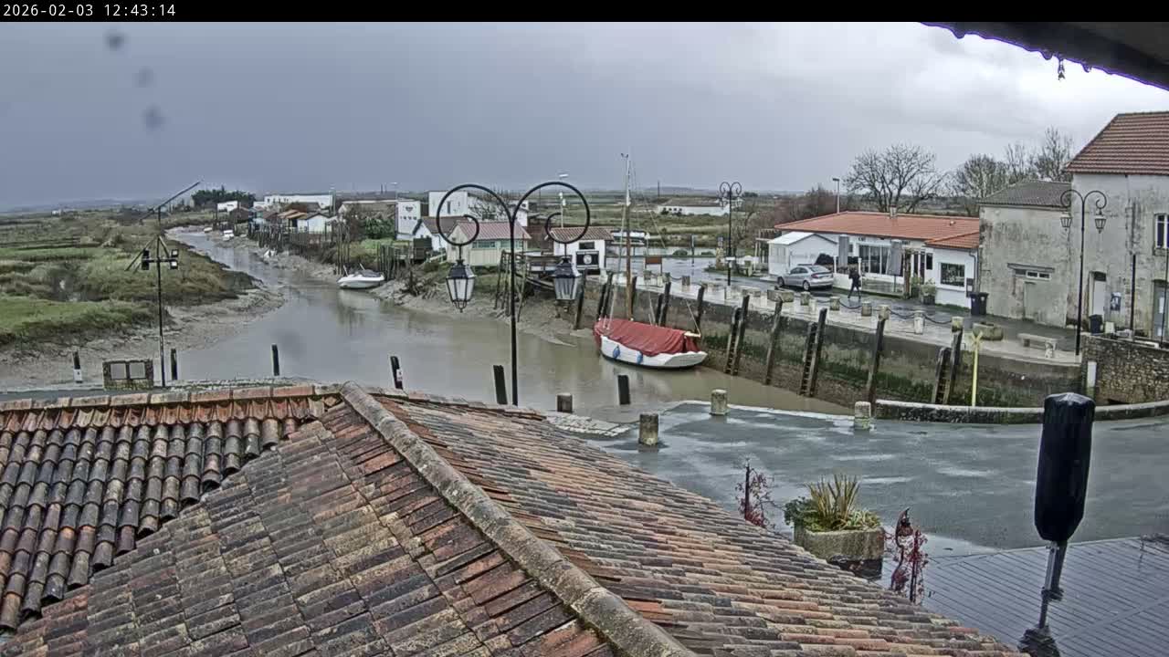 Mornac-sur-Seudre Village Live Cam - Rochefort, Charente-Maritime, Nouvelle-Aquitaine, France