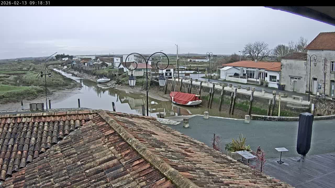 Mornac-sur-Seudre Village Live Cam - Rochefort, Charente-Maritime, Nouvelle-Aquitaine, France