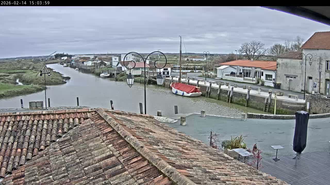 Mornac-sur-Seudre Village Live Cam - Rochefort, Charente-Maritime, Nouvelle-Aquitaine, France