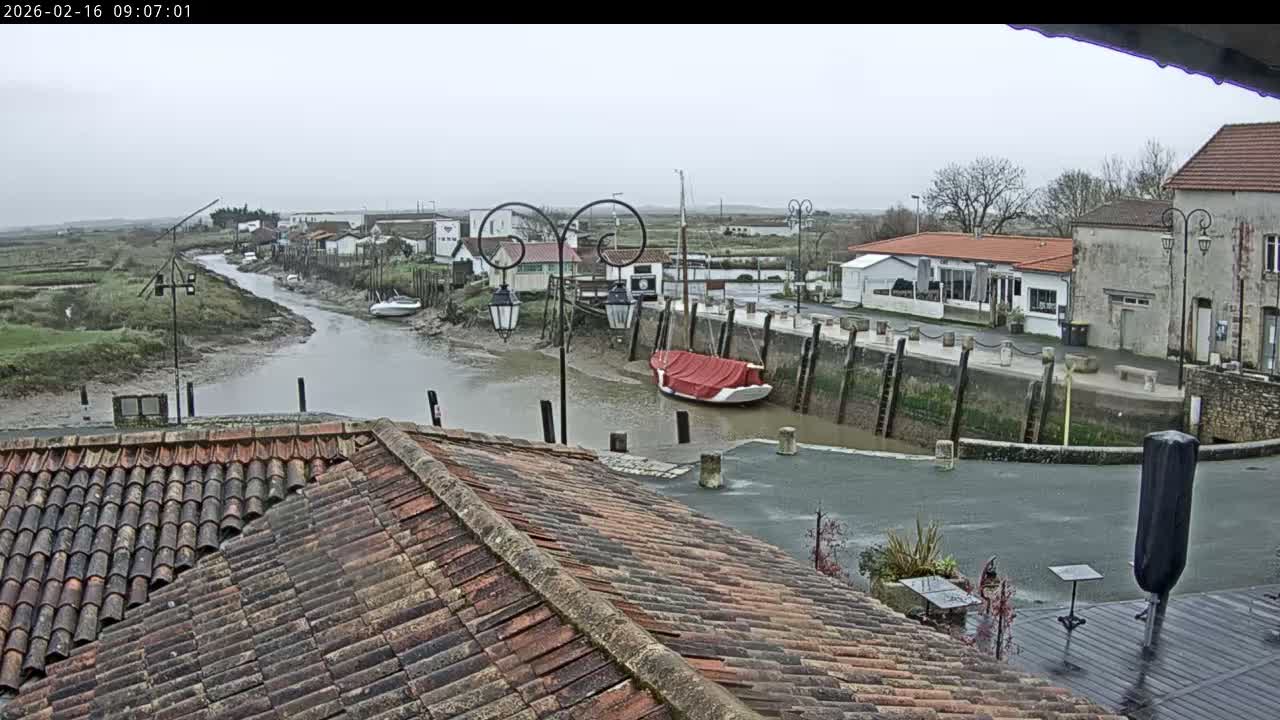 Mornac-sur-Seudre Village Live Cam - Rochefort, Charente-Maritime, Nouvelle-Aquitaine, France
