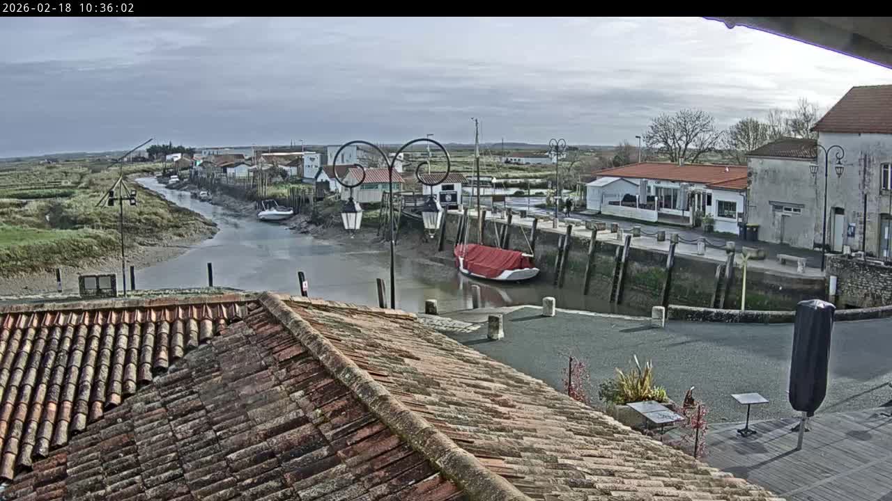 Mornac-sur-Seudre Village Live Cam - Rochefort, Charente-Maritime, Nouvelle-Aquitaine, France
