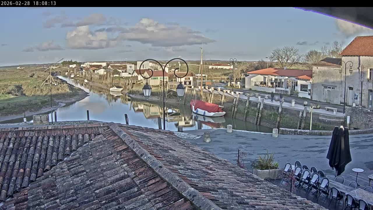 Mornac-sur-Seudre Village Live Cam - Rochefort, Charente-Maritime, Nouvelle-Aquitaine, France