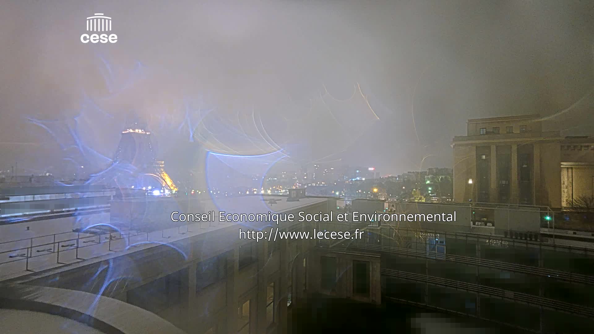 Paris, Eiffel Tower View from Palace of Jena (Palais d'Iena) Live Cam -  Paris, Métropole du Grand Paris,  Île-de-France, France