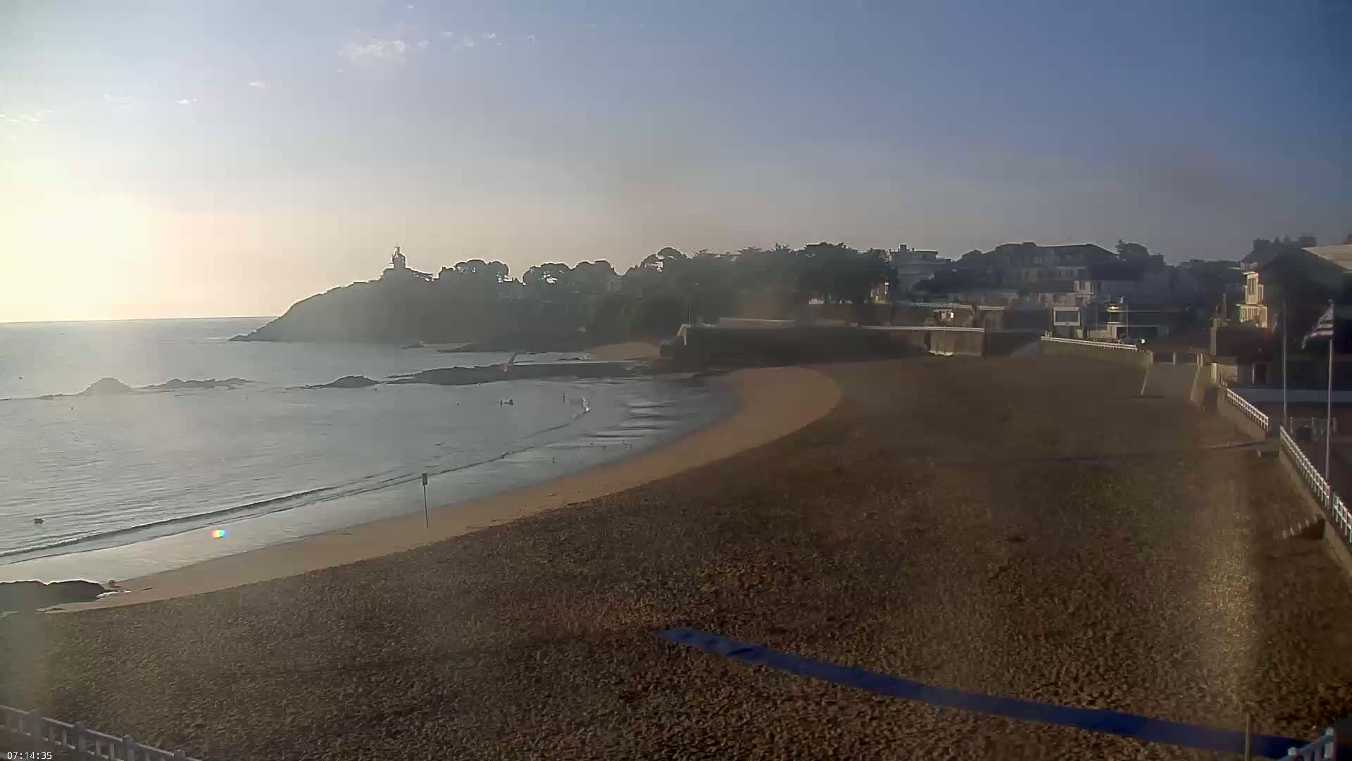 Saint-Quay-Portrieux Beach Live Cam - Saint-Breiuc, Cotes-d'Armor, Bretagne, France