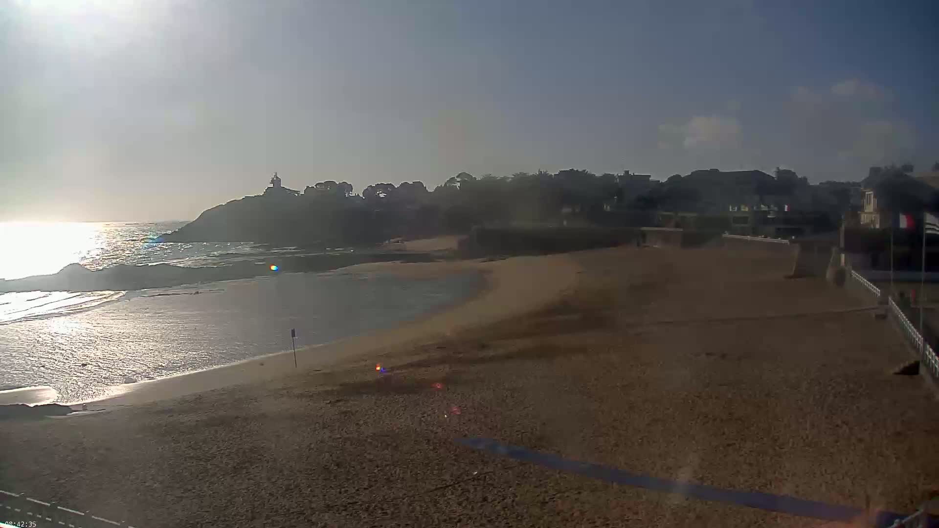Saint-Quay-Portrieux Beach Live Cam - Saint-Breiuc, Cotes-d'Armor, Bretagne, France