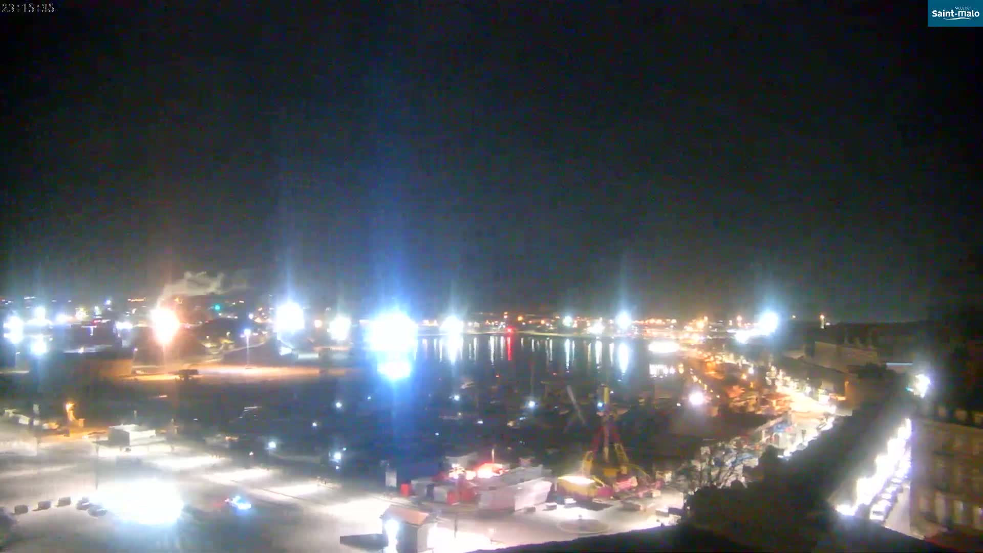 Saint-Malo City Skyline PTZ Live Cam - Saint-Malo, Ille-et-Vilaine, Bretagne, France
