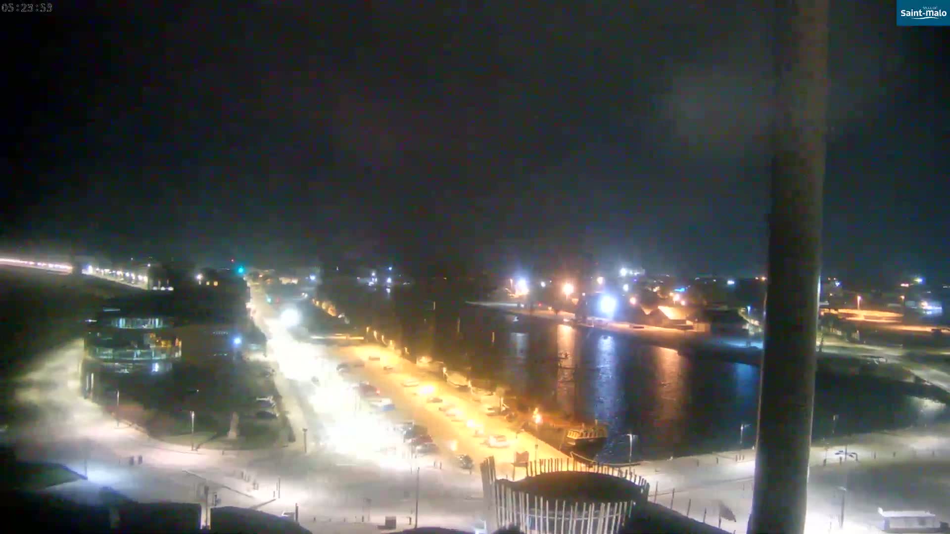 Saint-Malo City Skyline PTZ Live Cam - Saint-Malo, Ille-et-Vilaine, Bretagne, France
