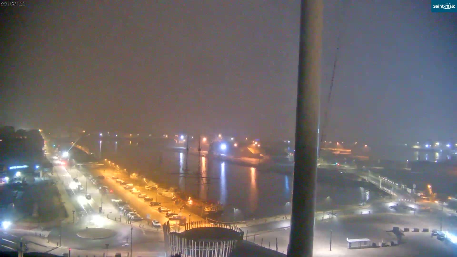Saint-Malo City Skyline PTZ Live Cam - Saint-Malo, Ille-et-Vilaine, Bretagne, France