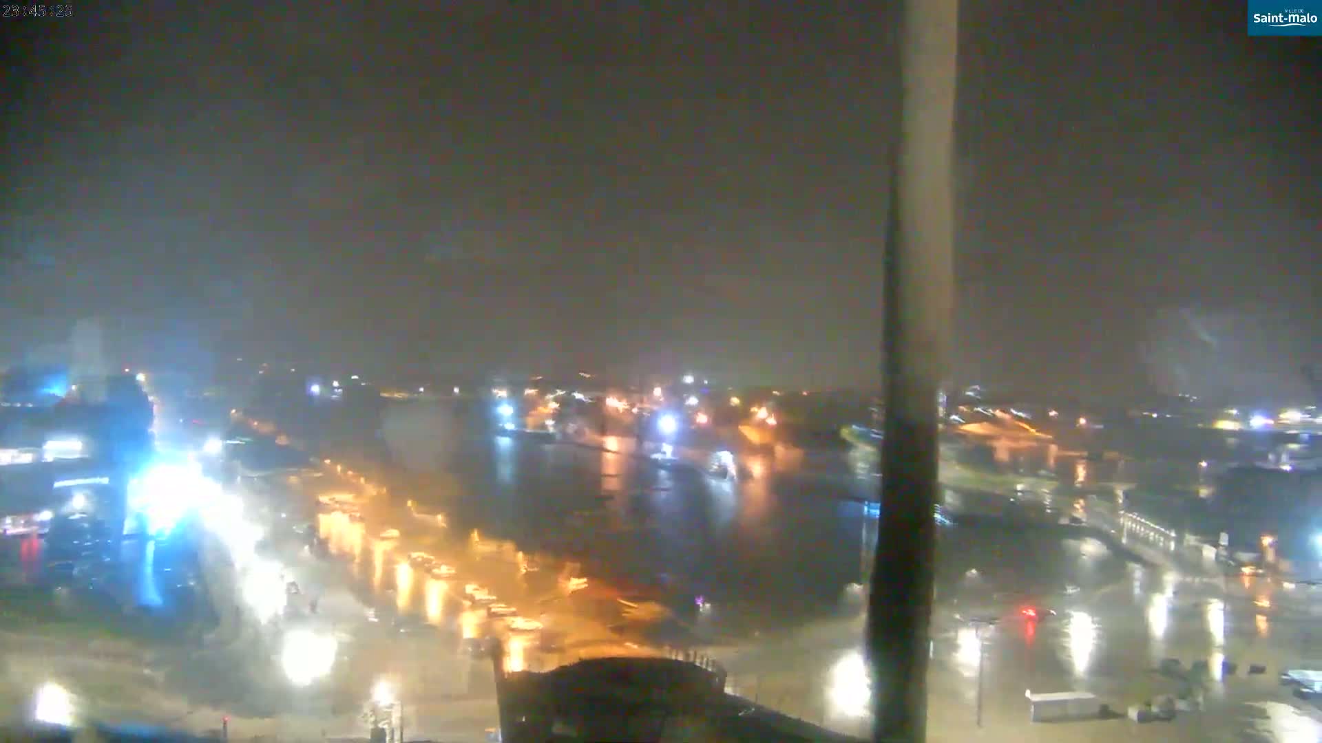 Saint-Malo City Skyline PTZ Live Cam - Saint-Malo, Ille-et-Vilaine, Bretagne, France