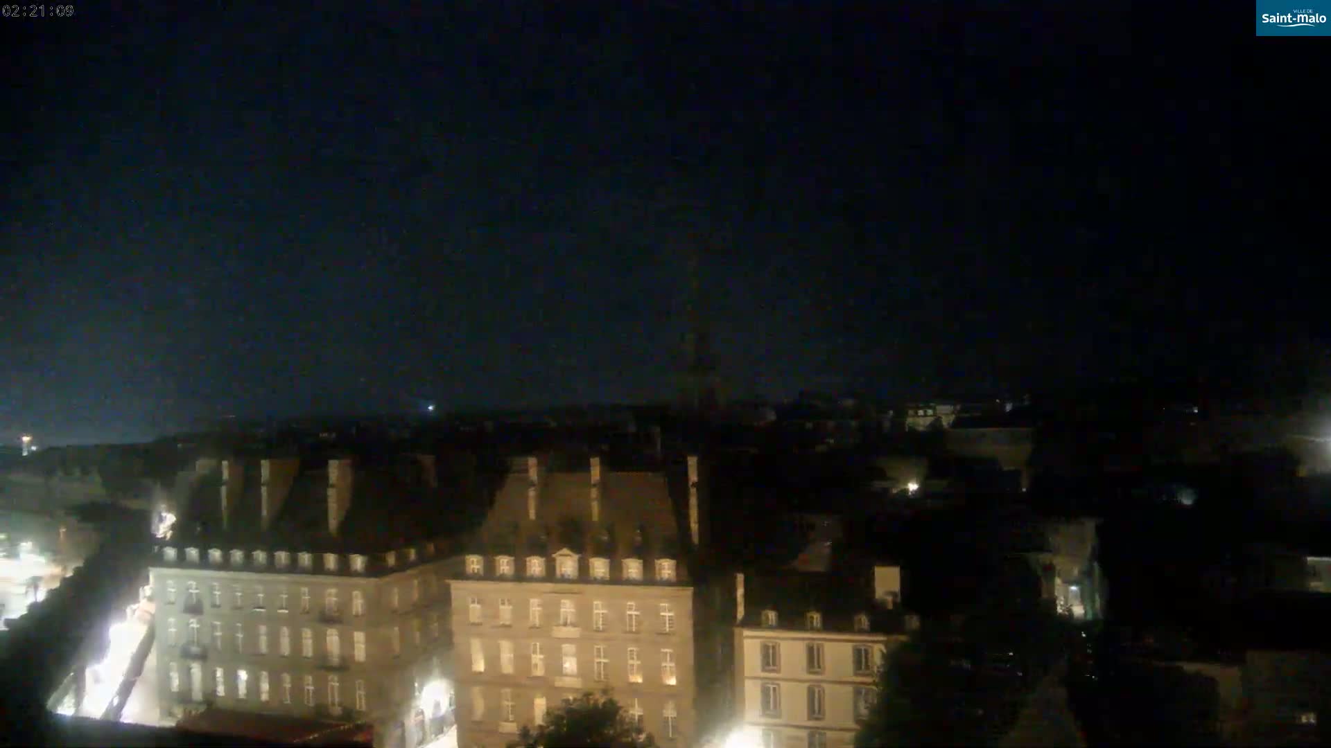 Saint-Malo City Skyline PTZ Live Cam - Saint-Malo, Ille-et-Vilaine, Bretagne, France