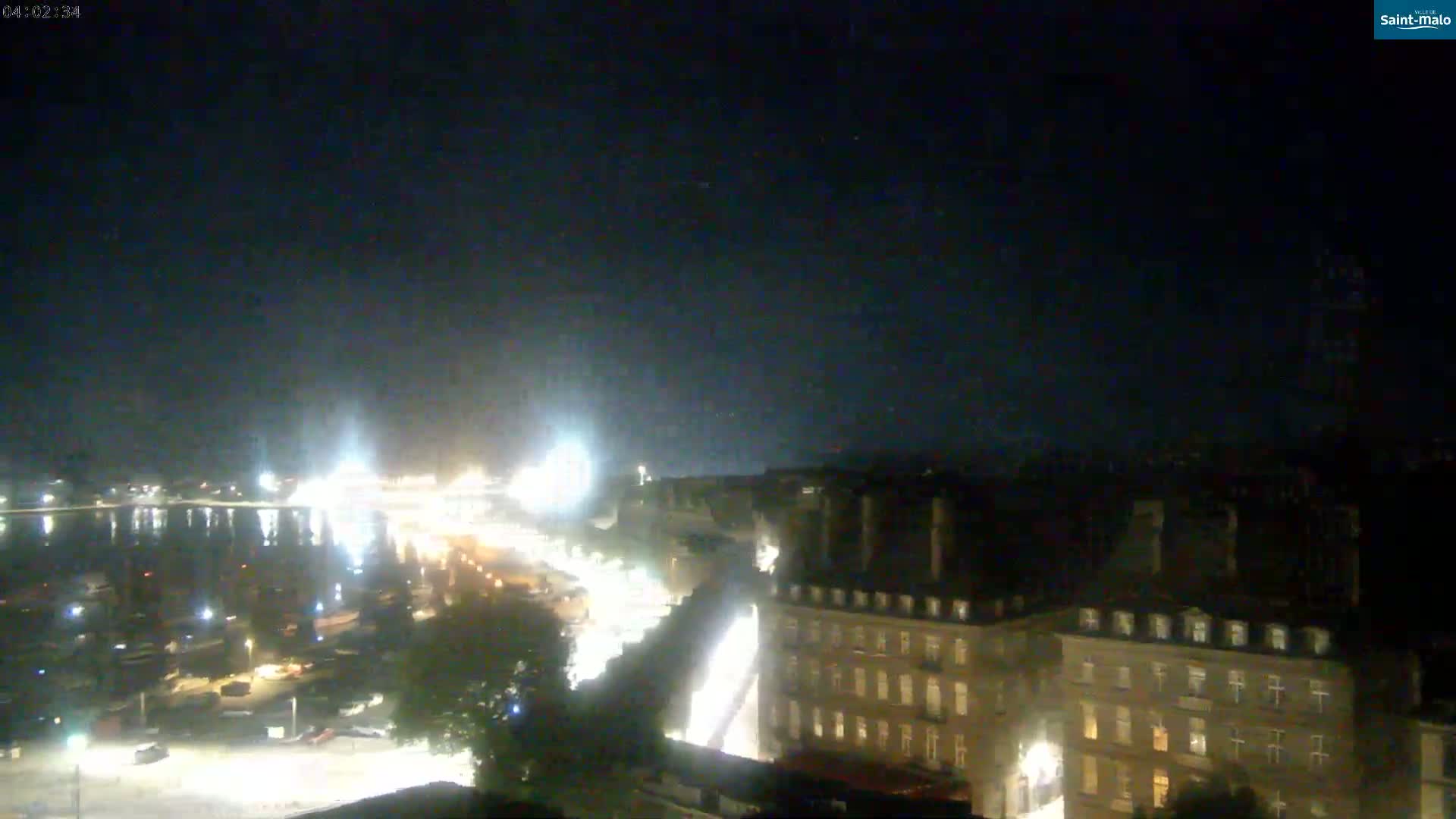 Saint-Malo City Skyline PTZ Live Cam - Saint-Malo, Ille-et-Vilaine, Bretagne, France