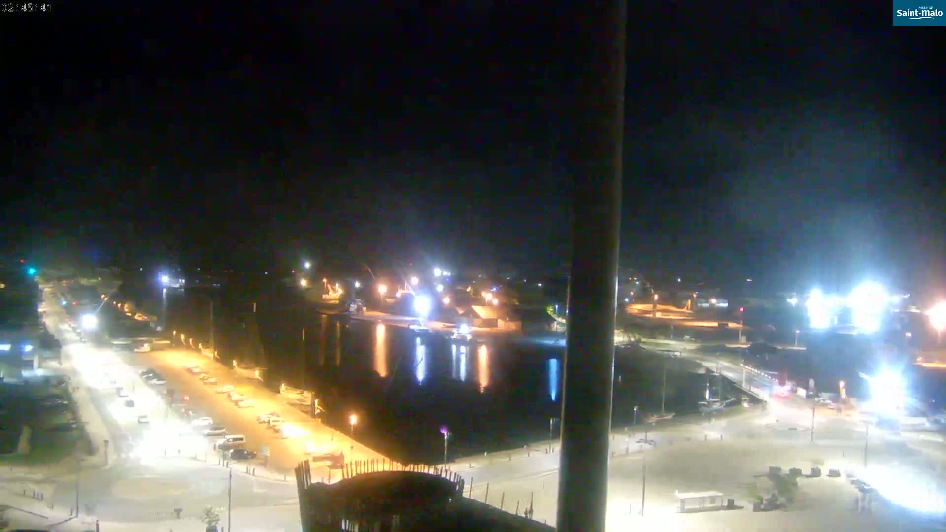 Saint-Malo City Skyline PTZ Live Cam - Saint-Malo, Ille-et-Vilaine, Bretagne, France
