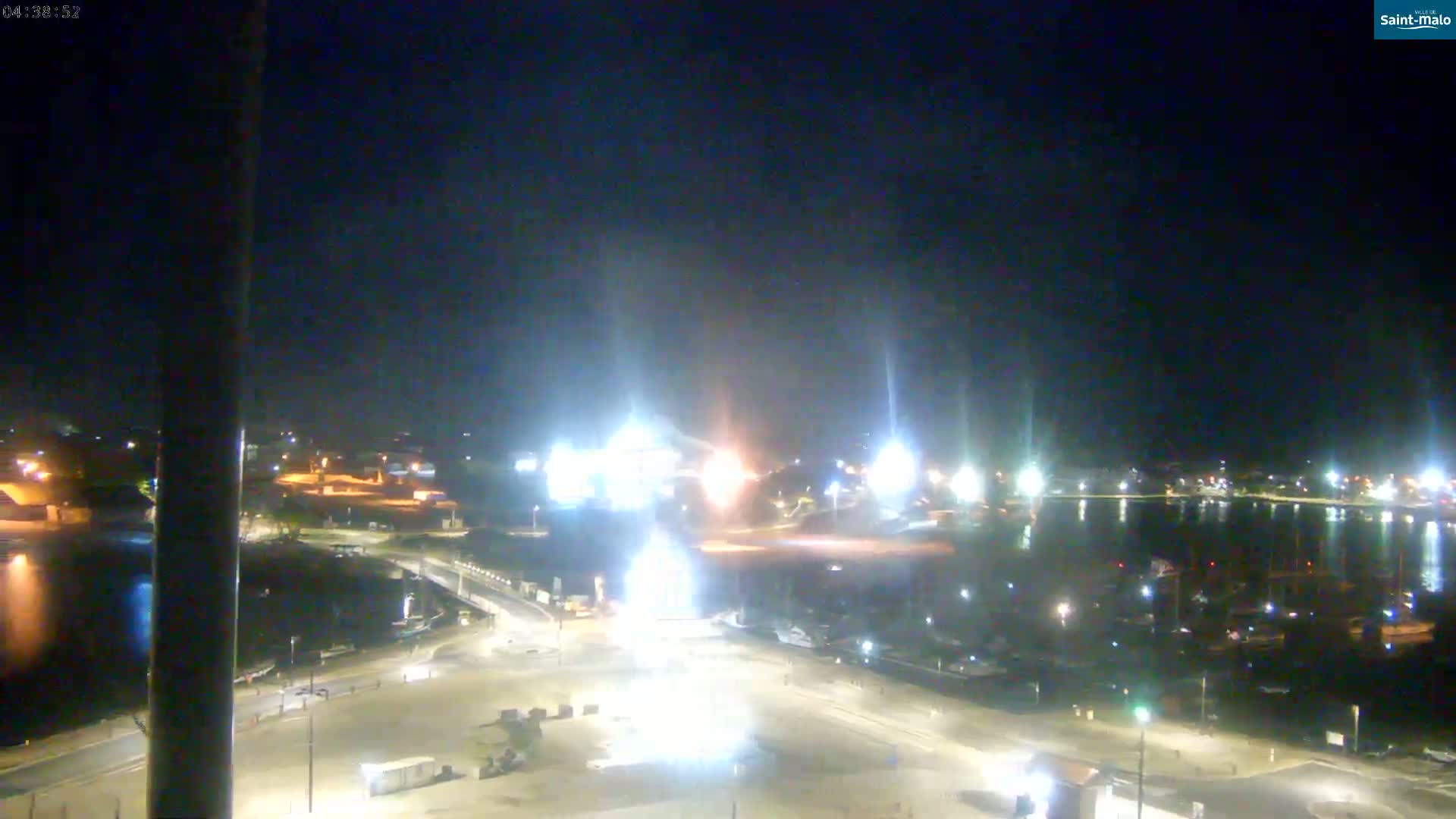 Saint-Malo City Skyline PTZ Live Cam - Saint-Malo, Ille-et-Vilaine, Bretagne, France