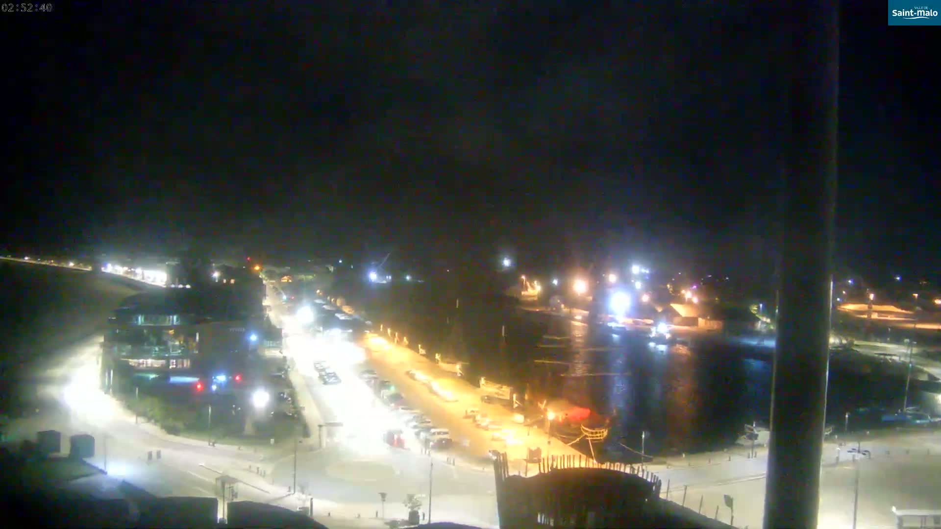 Saint-Malo City Skyline PTZ Live Cam - Saint-Malo, Ille-et-Vilaine, Bretagne, France