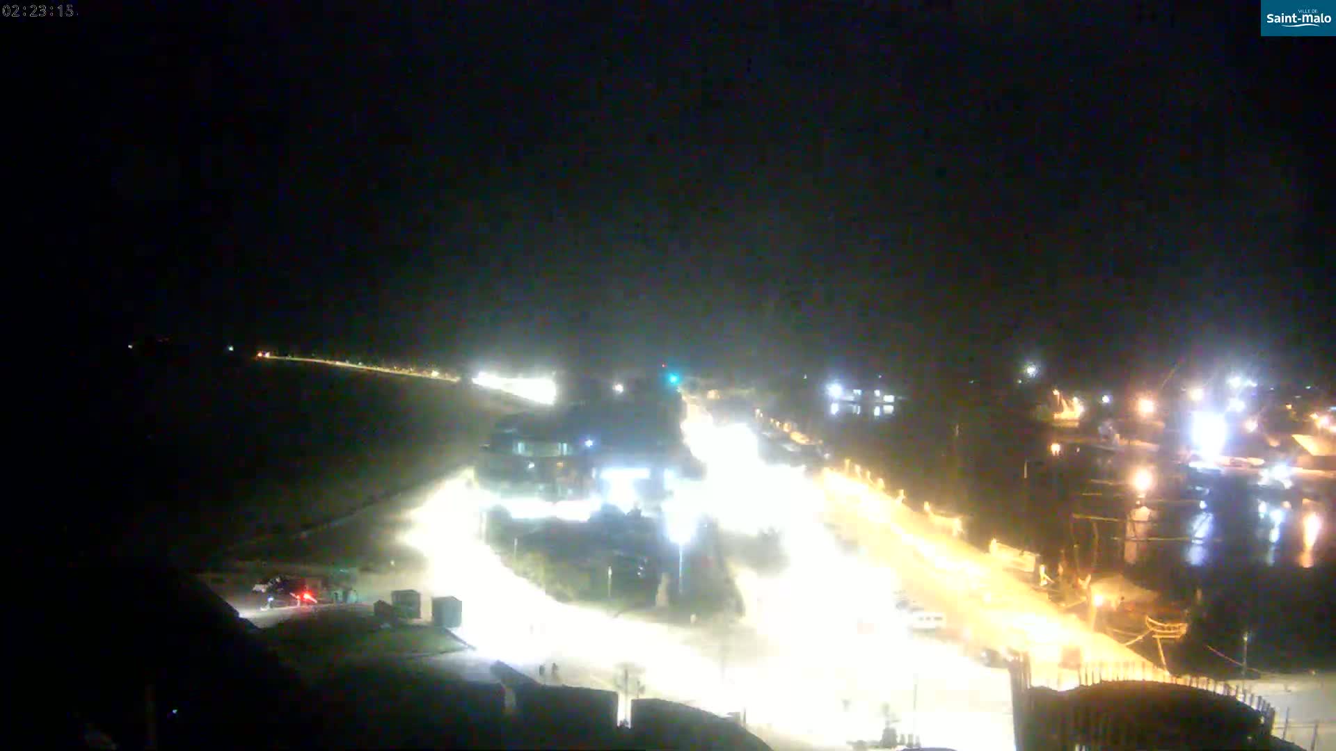 Saint-Malo City Skyline PTZ Live Cam - Saint-Malo, Ille-et-Vilaine, Bretagne, France