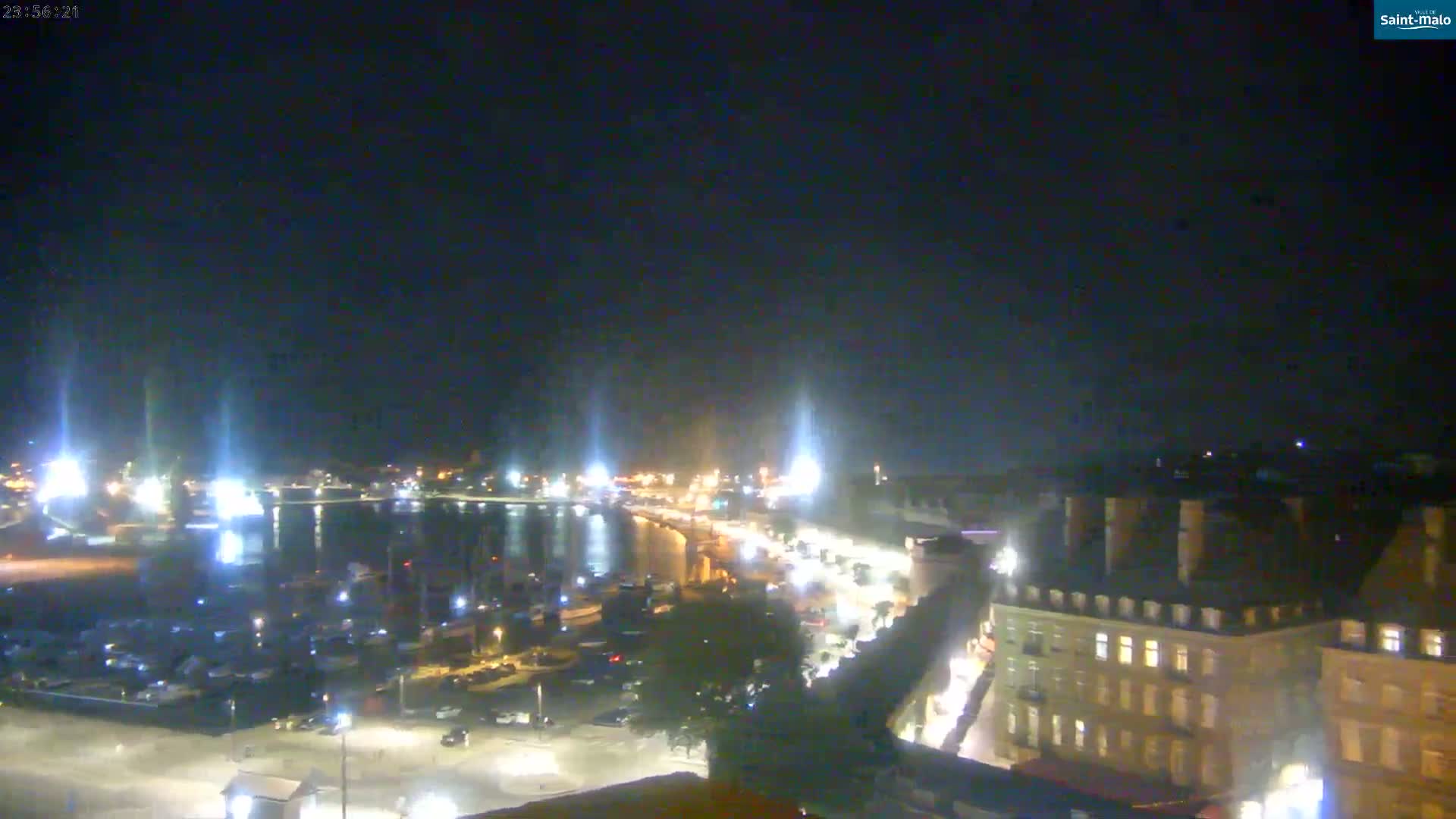 Saint-Malo City Skyline PTZ Live Cam - Saint-Malo, Ille-et-Vilaine, Bretagne, France