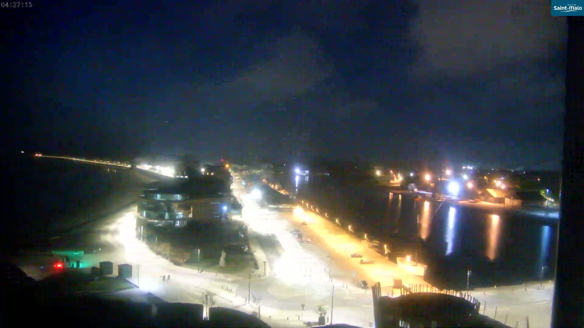 Saint-Malo City Skyline PTZ Live Cam - Saint-Malo, Ille-et-Vilaine, Bretagne, France