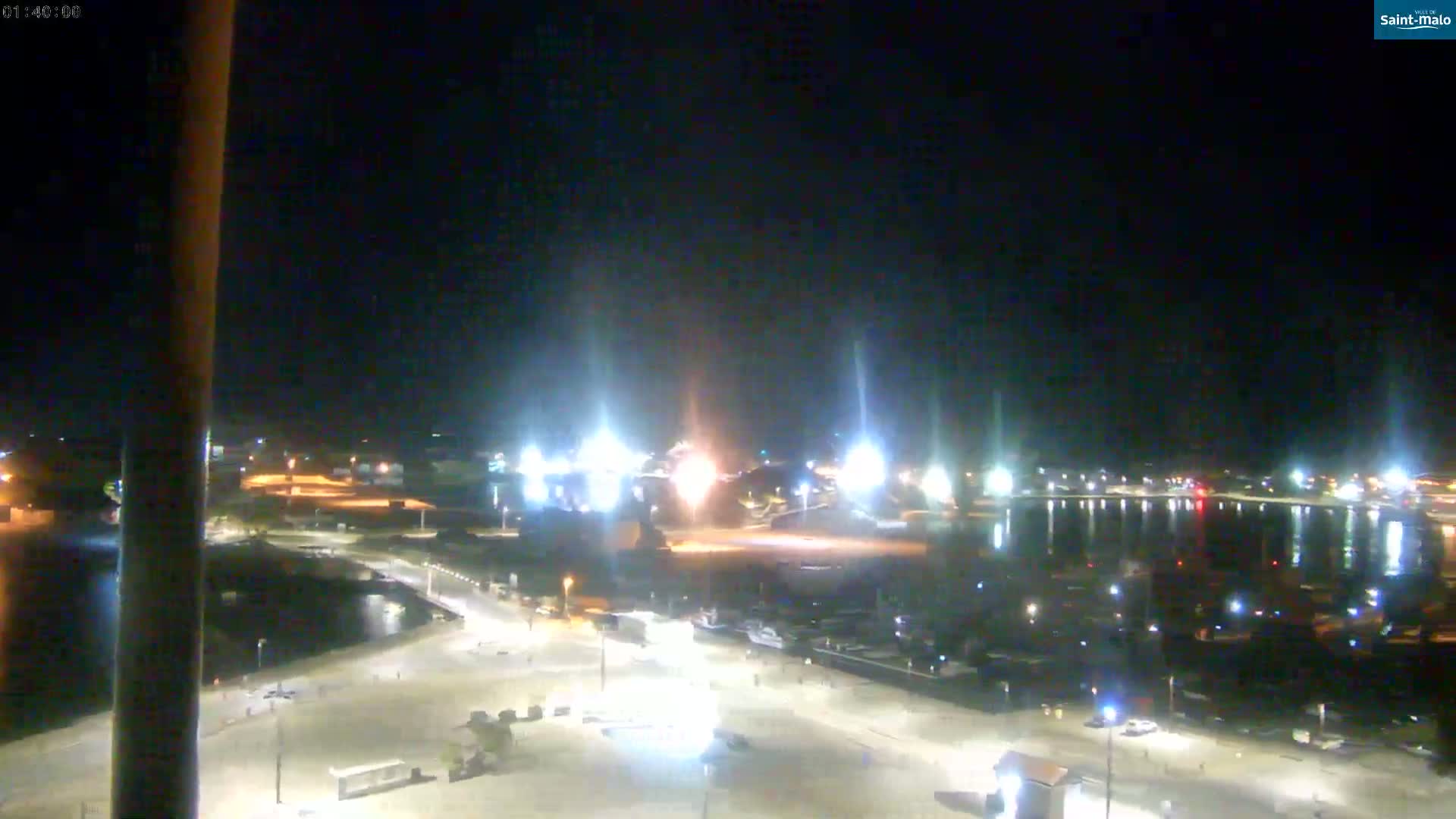 Saint-Malo City Skyline PTZ Live Cam - Saint-Malo, Ille-et-Vilaine, Bretagne, France