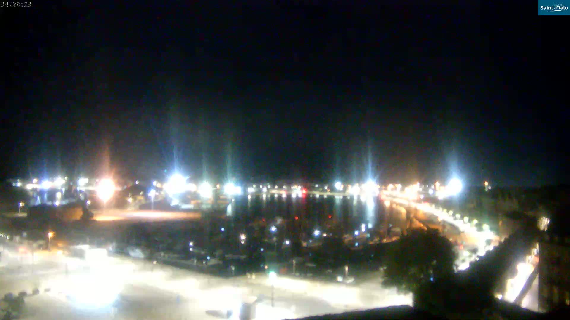 Saint-Malo City Skyline PTZ Live Cam - Saint-Malo, Ille-et-Vilaine, Bretagne, France