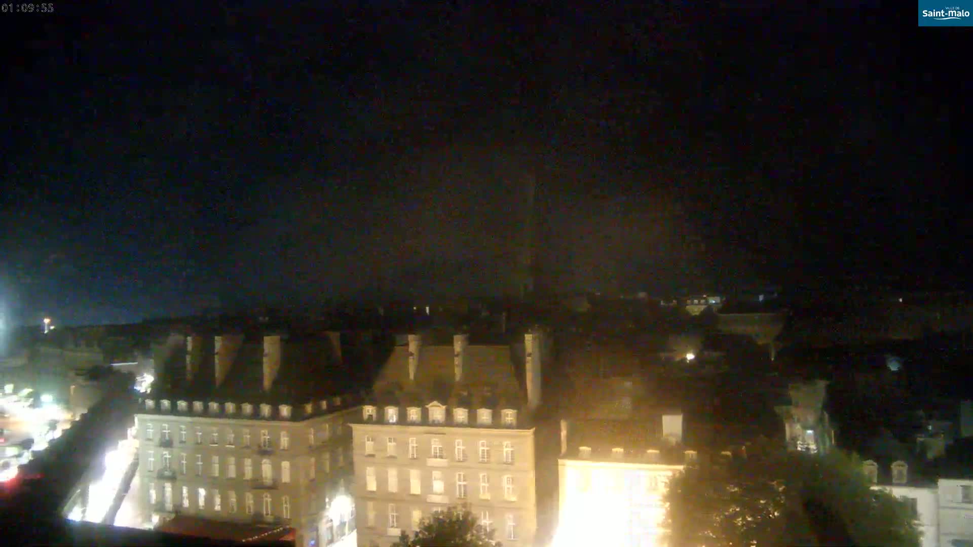 Saint-Malo City Skyline PTZ Live Cam - Saint-Malo, Ille-et-Vilaine, Bretagne, France