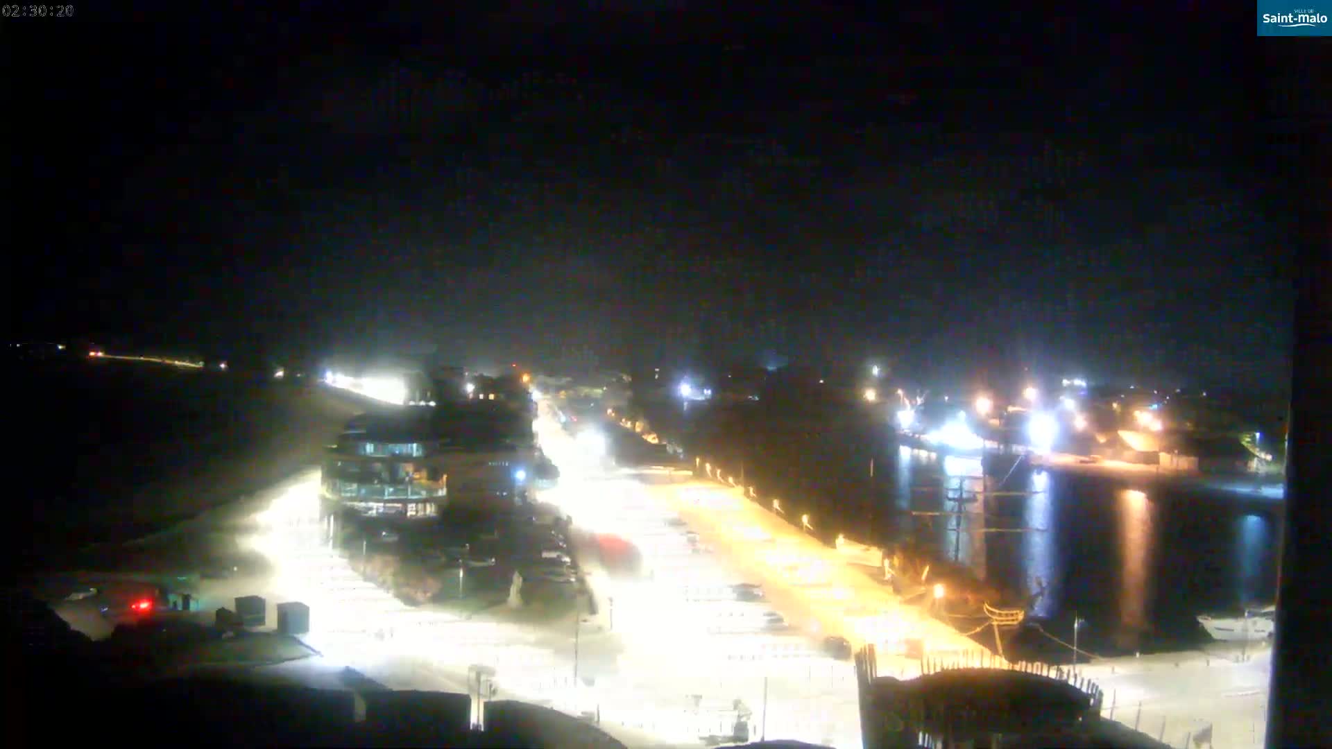 Saint-Malo City Skyline PTZ Live Cam - Saint-Malo, Ille-et-Vilaine, Bretagne, France
