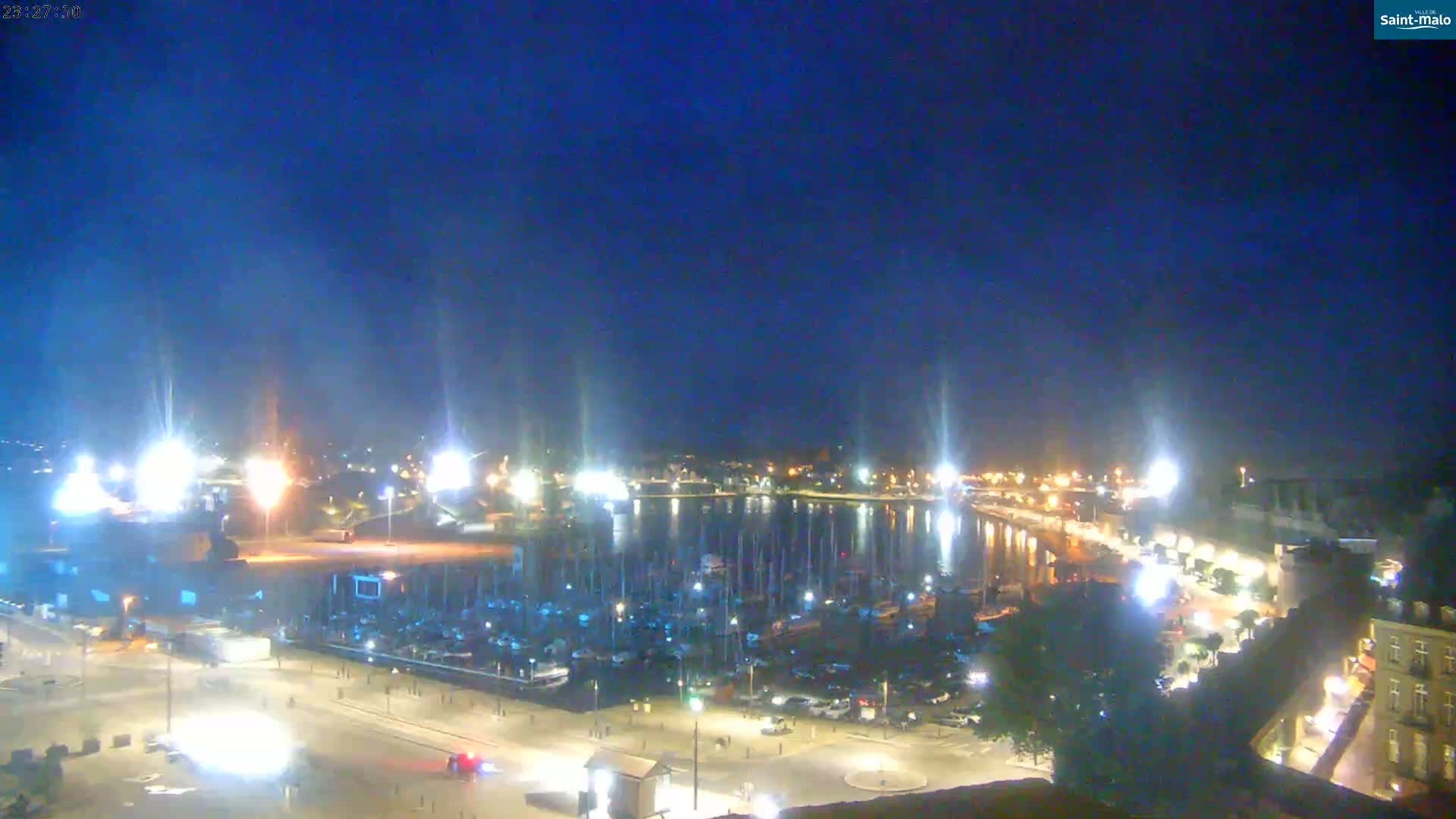 Saint-Malo City Skyline PTZ Live Cam - Saint-Malo, Ille-et-Vilaine, Bretagne, France