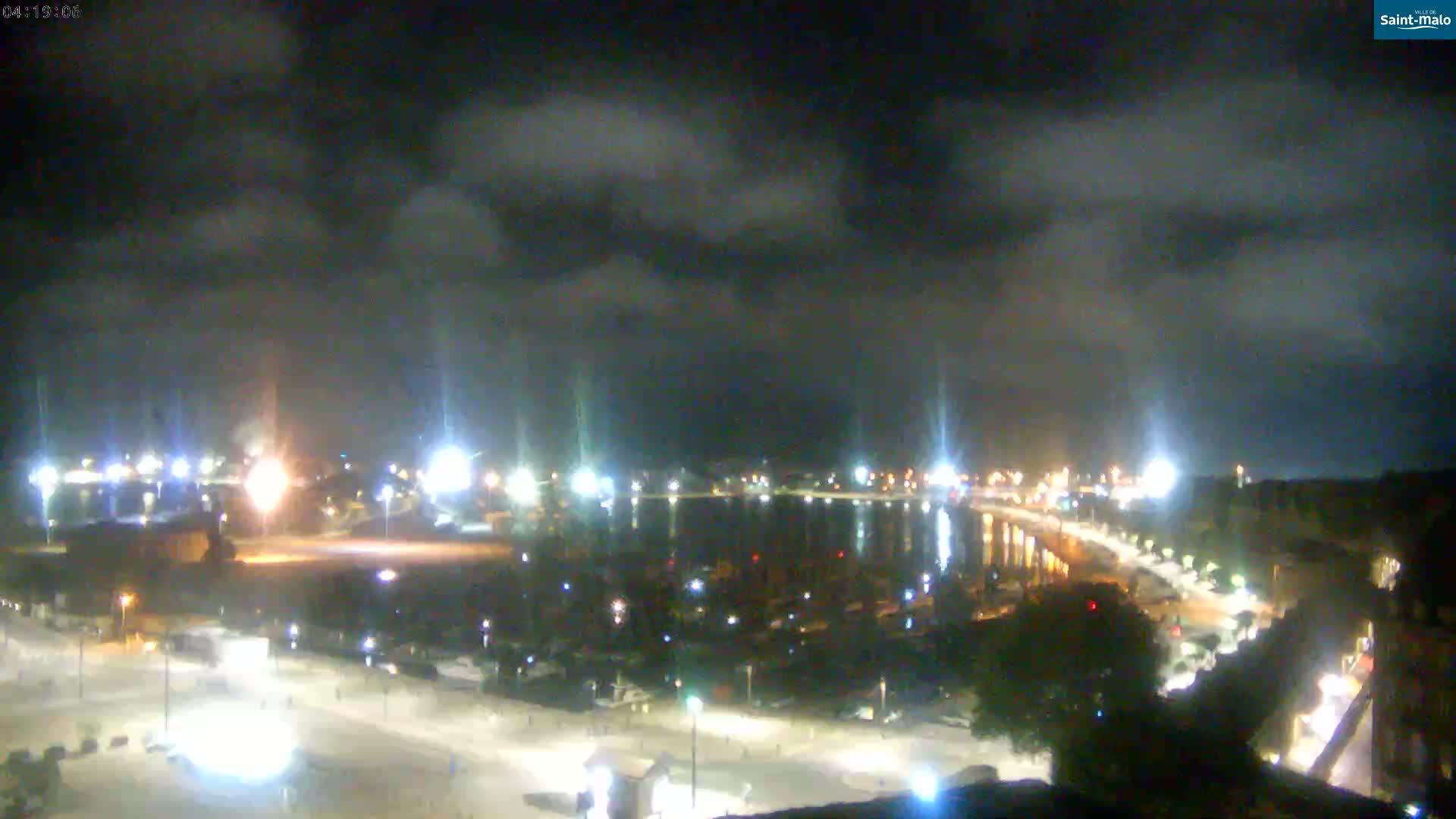 Saint-Malo City Skyline PTZ Live Cam - Saint-Malo, Ille-et-Vilaine, Bretagne, France