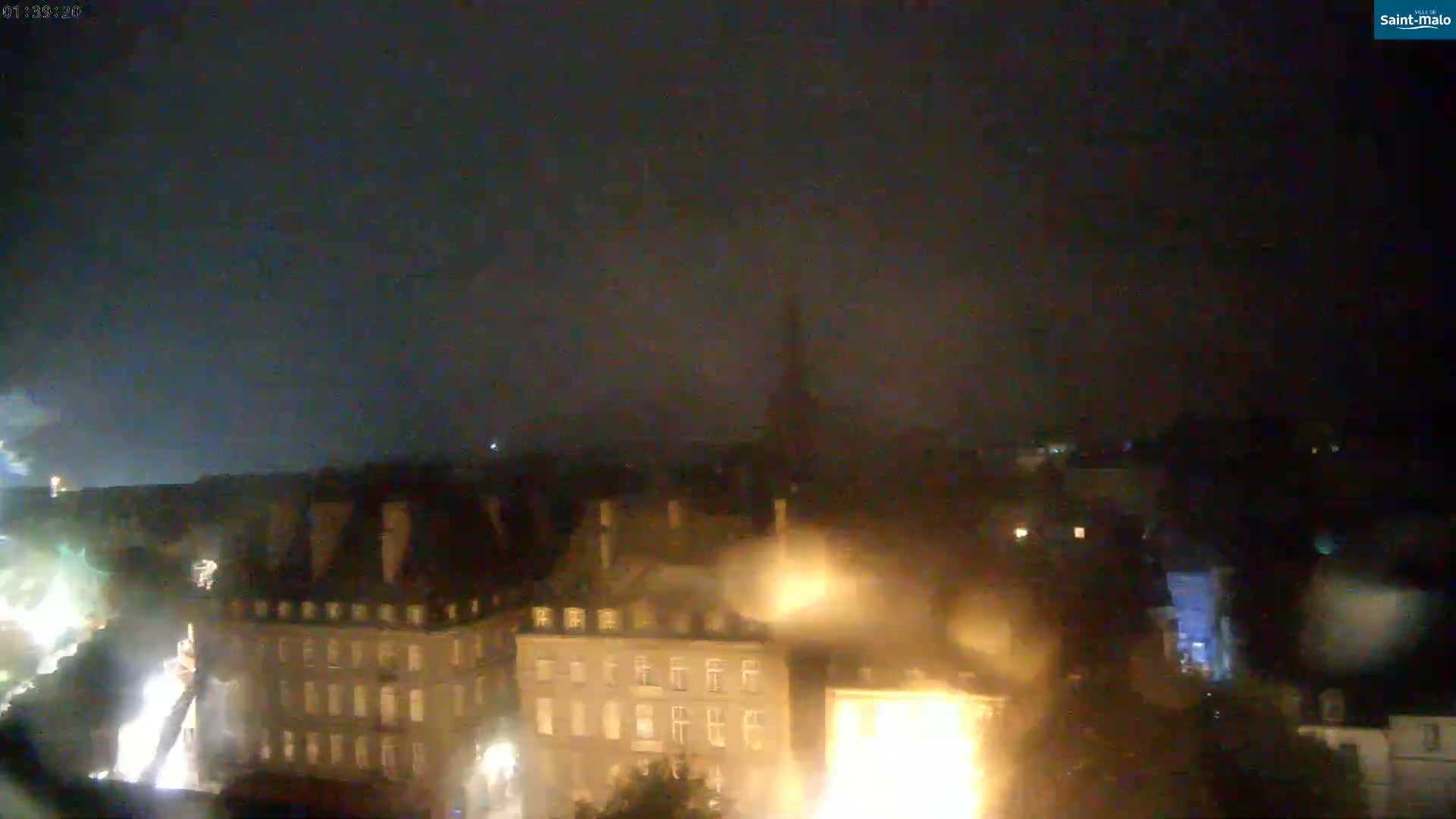 Saint-Malo City Skyline PTZ Live Cam - Saint-Malo, Ille-et-Vilaine, Bretagne, France